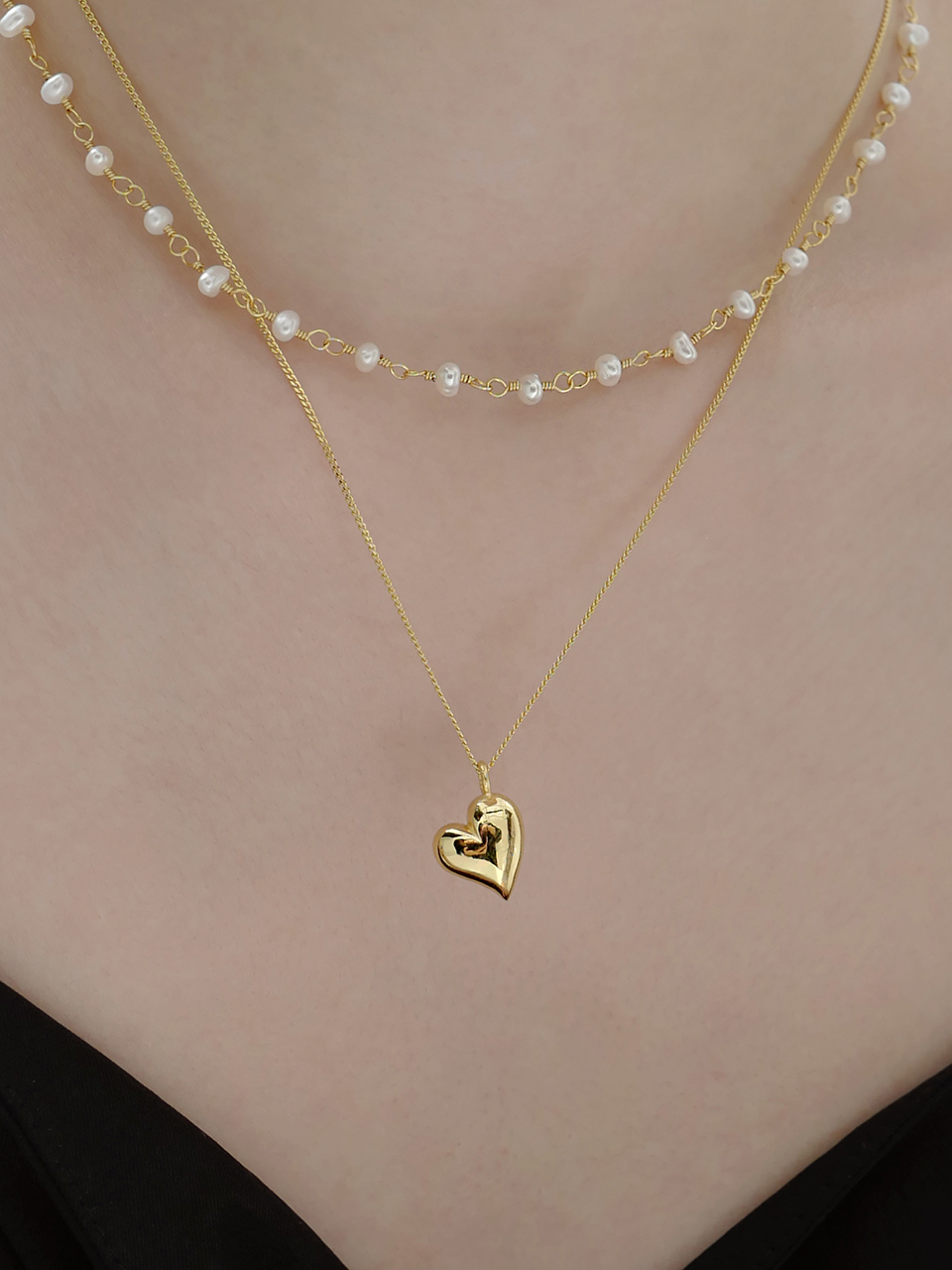 Lovely Heart Necklace M