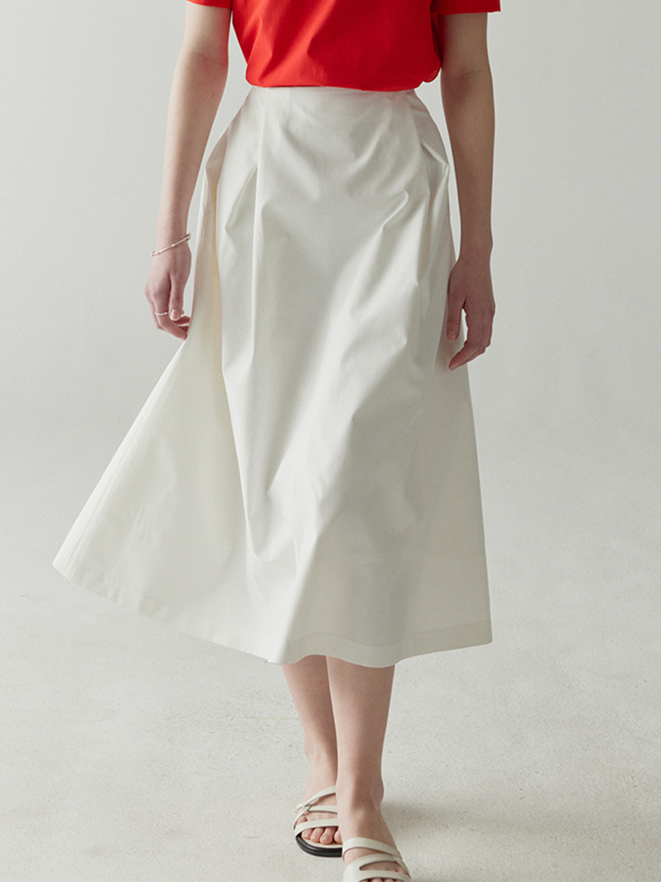 Double Tuck Skirt(2color)[06/04 예약배송]